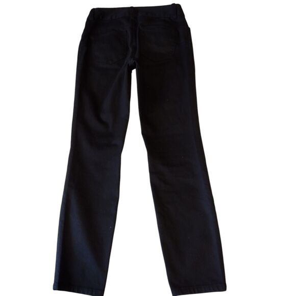 Boston Proper Stretch Tapered Leg Black Jeans Size 4 Women's - Picture 1 of 6